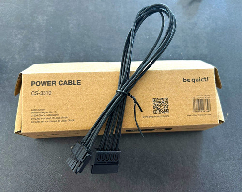 Quiet power cable cs 3310 - be, quiet!