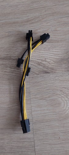 Pcie stromkabel pin auf 8 - 2x,